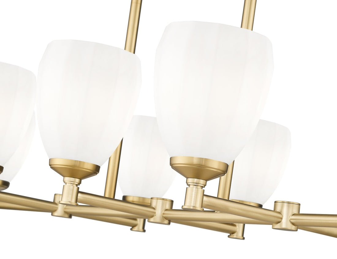 Z-LITE, OREN LINEAR CHANDELIER, LINEAR LIGHT