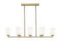 Z-LITE, OREN LINEAR CHANDELIER, LINEAR LIGHT