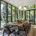 Z-LITE, OREN LINEAR CHANDELIER, LINEAR LIGHT