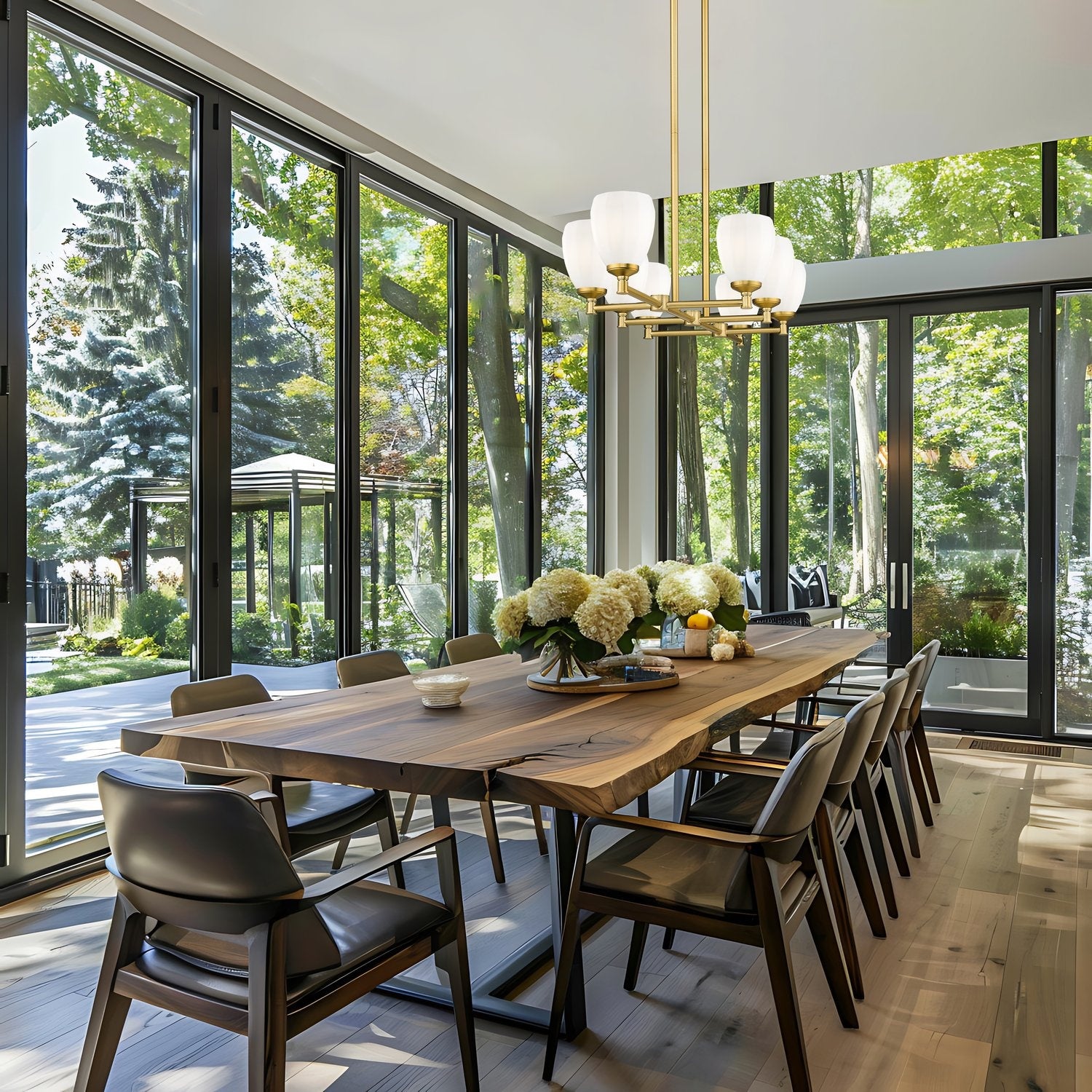 Z-LITE, OREN LINEAR CHANDELIER, LINEAR LIGHT