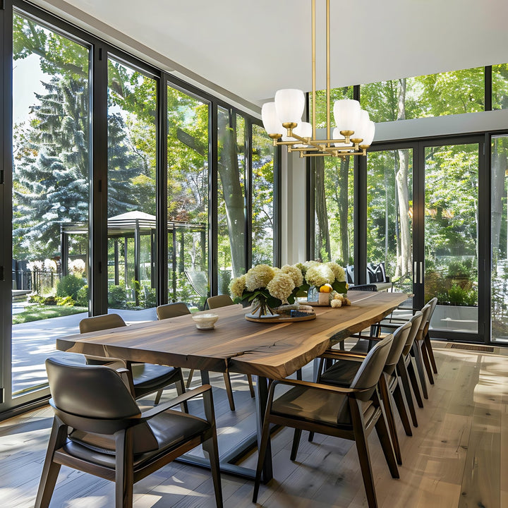 Z-LITE, OREN LINEAR CHANDELIER, LINEAR LIGHT