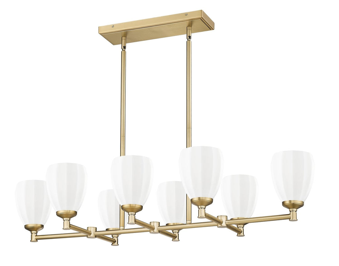 Z-LITE, OREN LINEAR CHANDELIER, LINEAR LIGHT