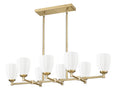 Z-LITE, OREN LINEAR CHANDELIER, LINEAR LIGHT