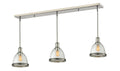 Z-LITE, MASON LINEAR CHANDELIER, LINEAR LIGHT