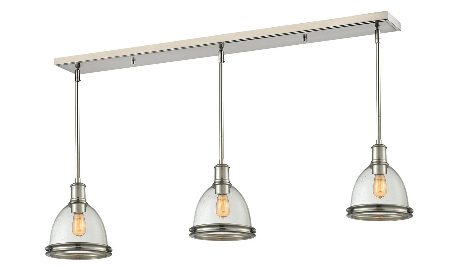 Z-LITE, MASON LINEAR CHANDELIER, LINEAR LIGHT