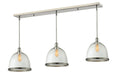 Z-LITE, MASON LINEAR CHANDELIER, LINEAR LIGHT