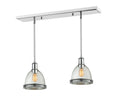Z-LITE, MASON LINEAR CHANDELIER, LINEAR LIGHT