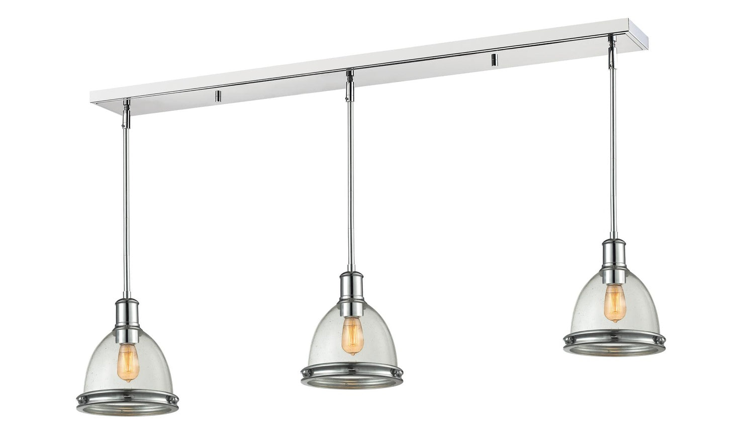 Z-LITE, MASON LINEAR CHANDELIER, LINEAR LIGHT