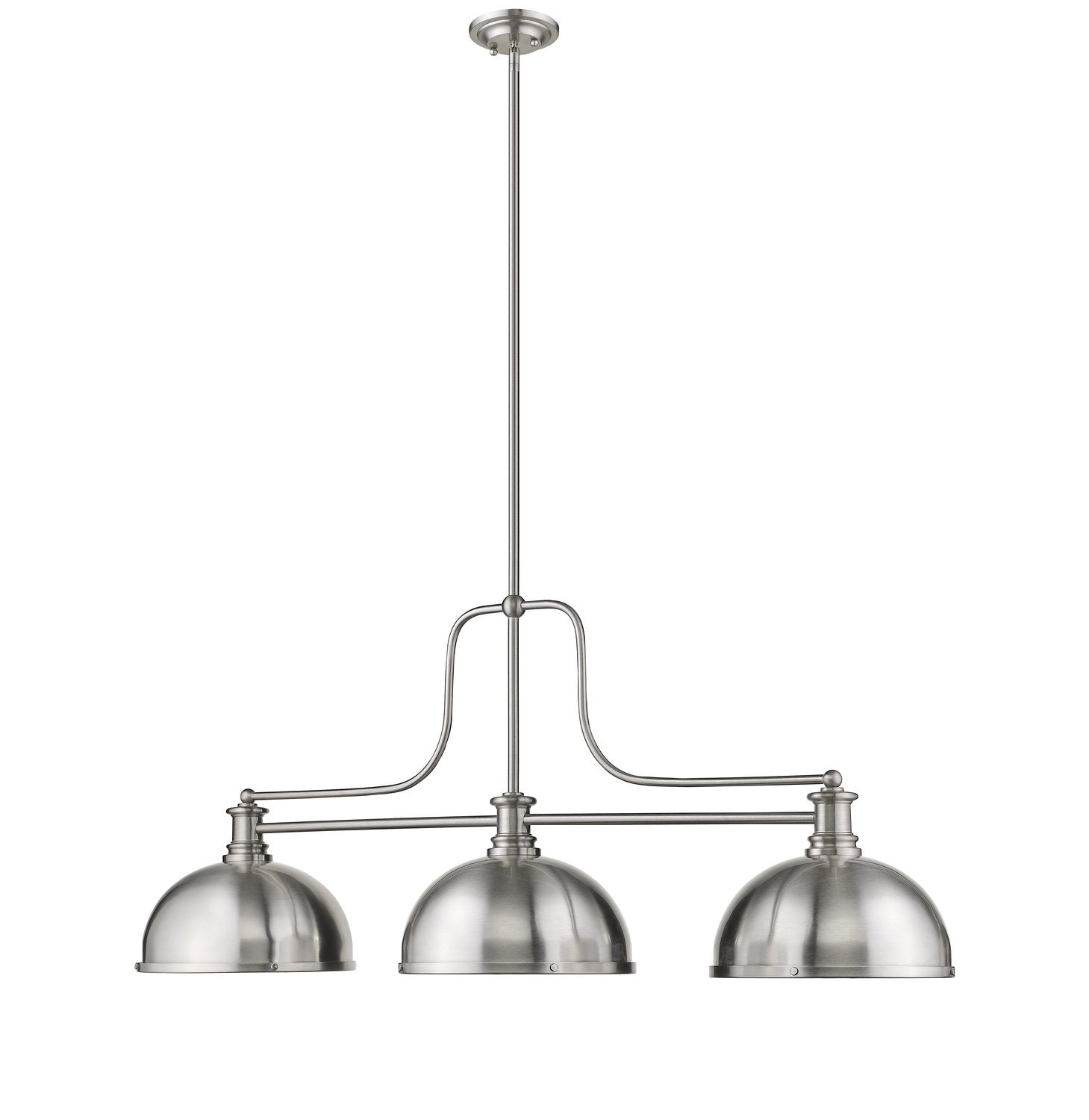 Z-LITE, MELANGE 3 LIGHT BILLIARD, LINEAR LIGHT