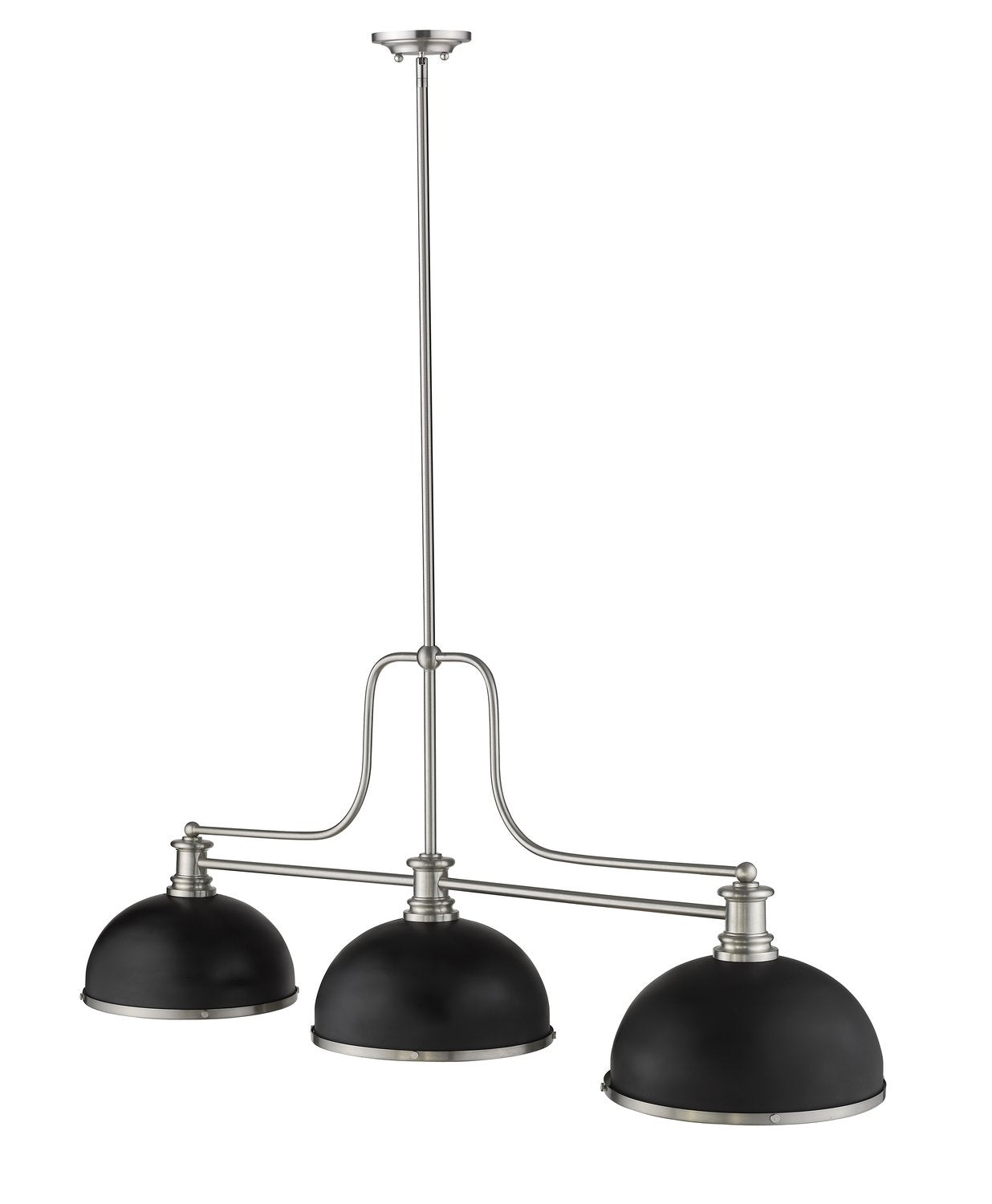 Z-LITE, MELANGE 3 LIGHT BILLIARD, LINEAR LIGHT
