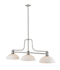 Z-LITE, MELANGE 3 LIGHT BILLIARD, LINEAR LIGHT