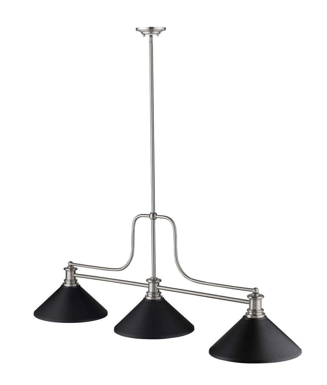 Z-LITE MELANGE BILLIARD | 725-3BN-MMB