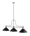 Z-LITE, MELANGE 3 LIGHT BILLIARD, LINEAR LIGHT
