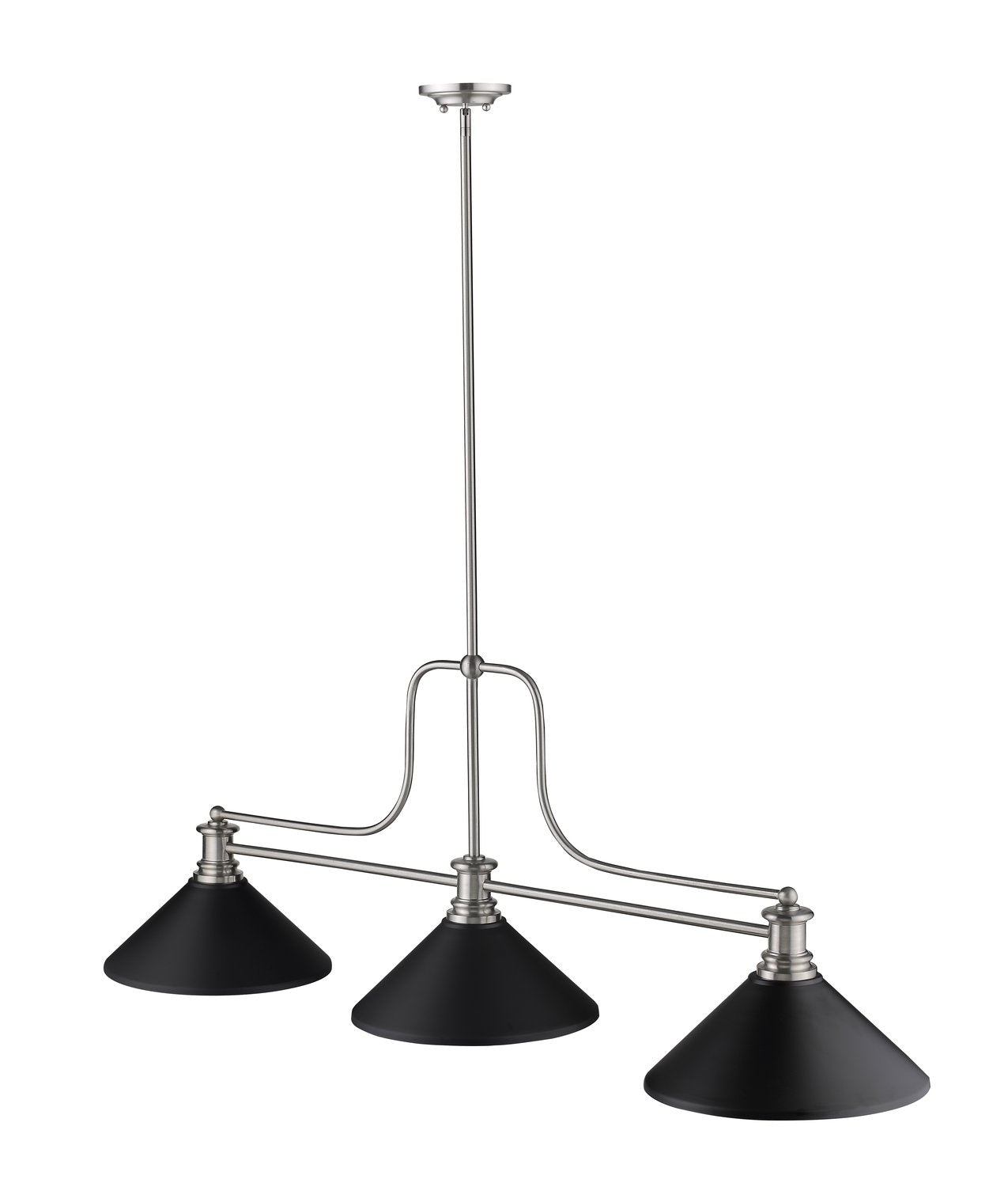 Z-LITE, MELANGE 3 LIGHT BILLIARD, LINEAR LIGHT