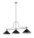 Z-LITE, MELANGE 3 LIGHT BILLIARD, LINEAR LIGHT
