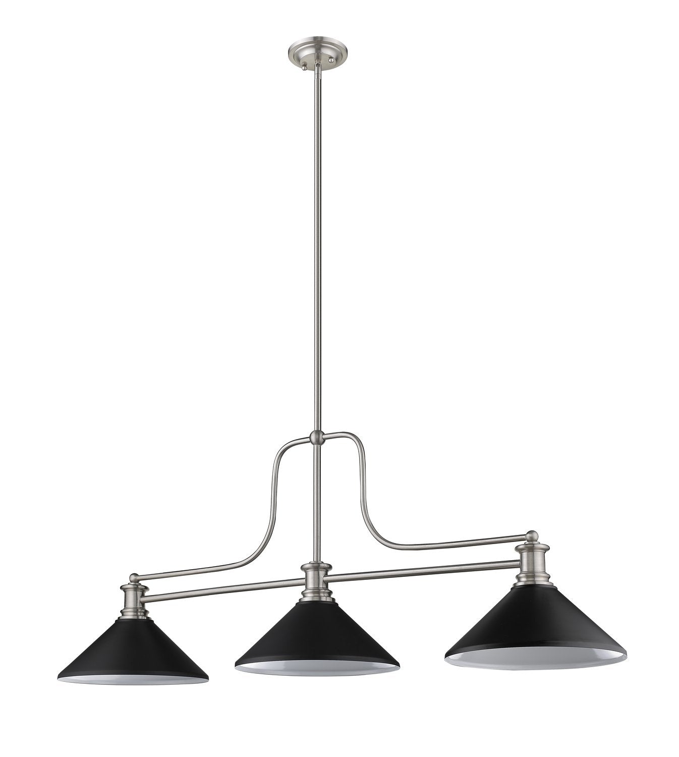 Z-LITE, MELANGE 3 LIGHT BILLIARD, LINEAR LIGHT