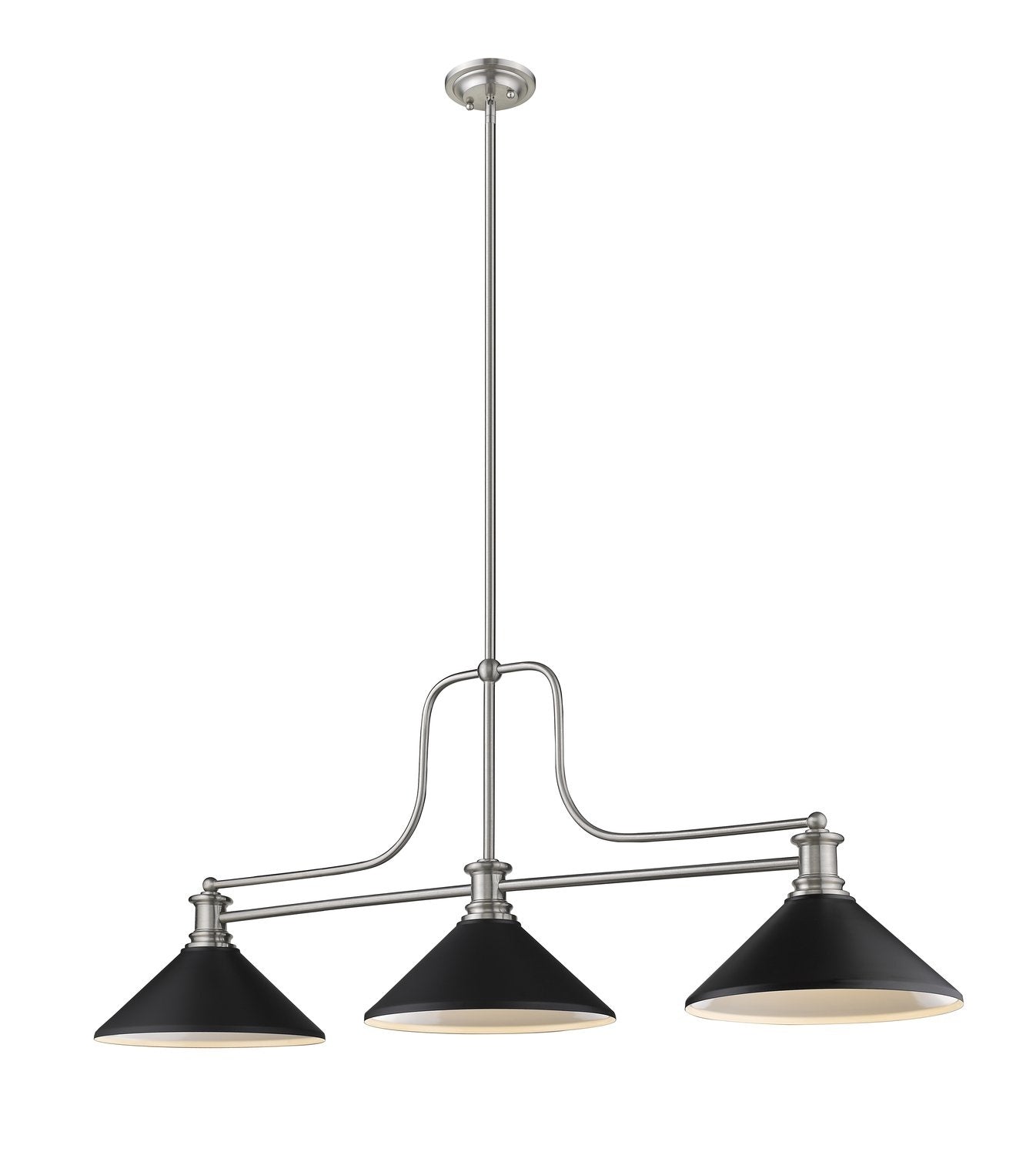 Z-LITE, MELANGE 3 LIGHT BILLIARD, LINEAR LIGHT
