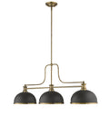 Z-LITE, MELANGE 3 LIGHT BILLIARD, LINEAR LIGHT