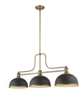 Z-LITE, MELANGE 3 LIGHT BILLIARD, LINEAR LIGHT