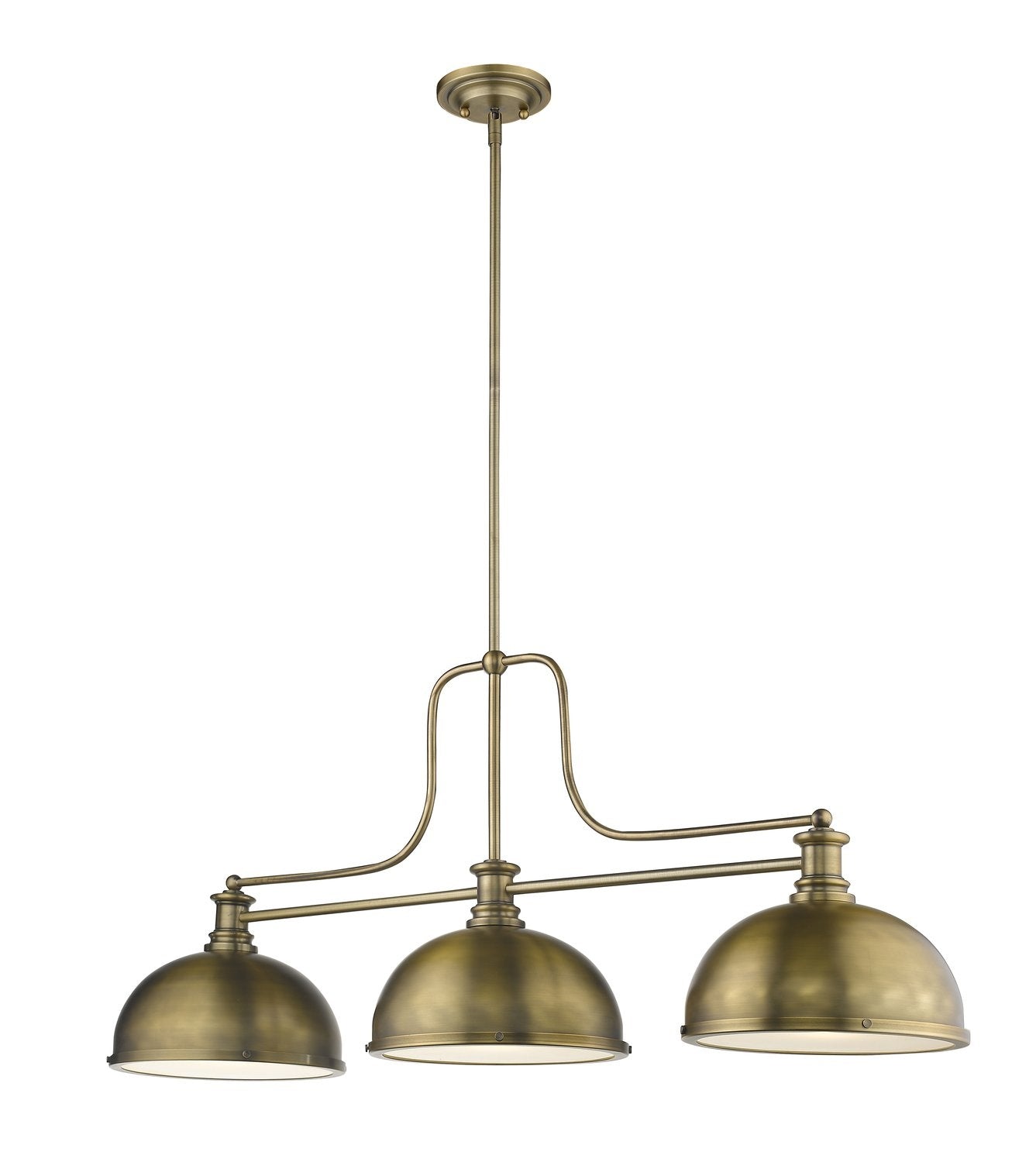 Z-LITE, MELANGE 3 LIGHT BILLIARD, LINEAR LIGHT