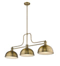 Z-LITE, MELANGE 3 LIGHT BILLIARD, LINEAR LIGHT