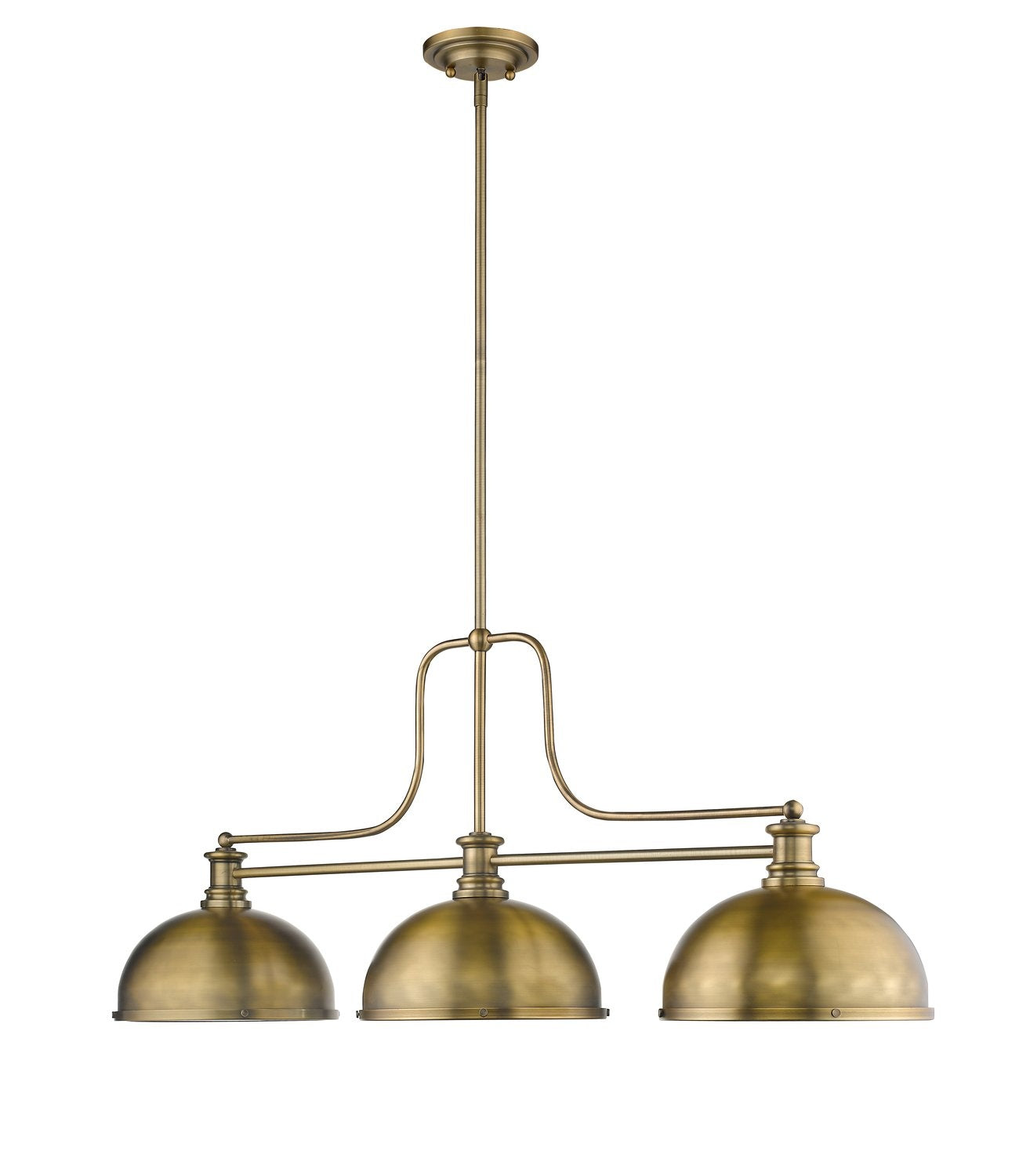 Z-LITE, MELANGE 3 LIGHT BILLIARD, LINEAR LIGHT