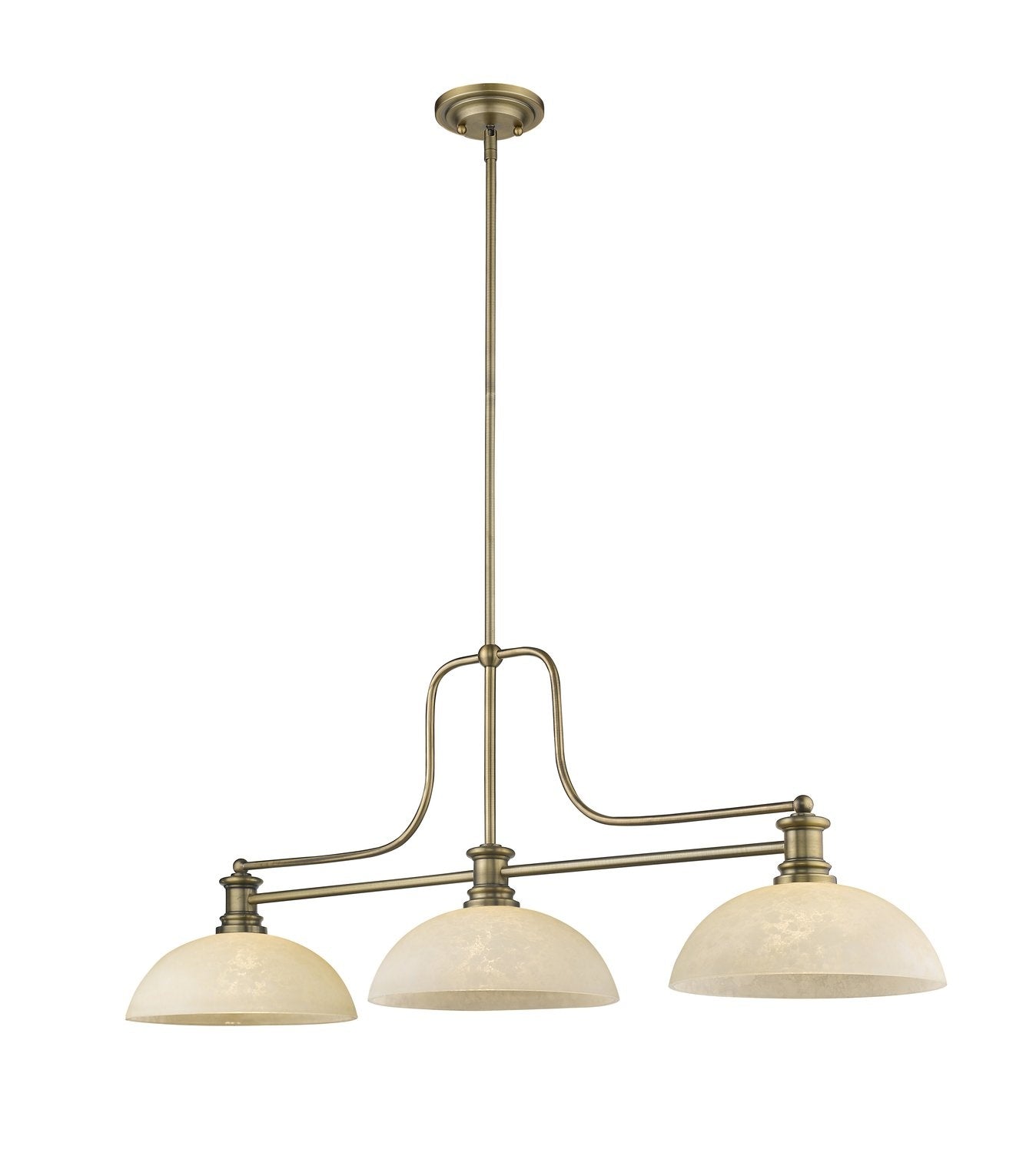 Z-LITE, MELANGE 3 LIGHT BILLIARD, LINEAR LIGHT