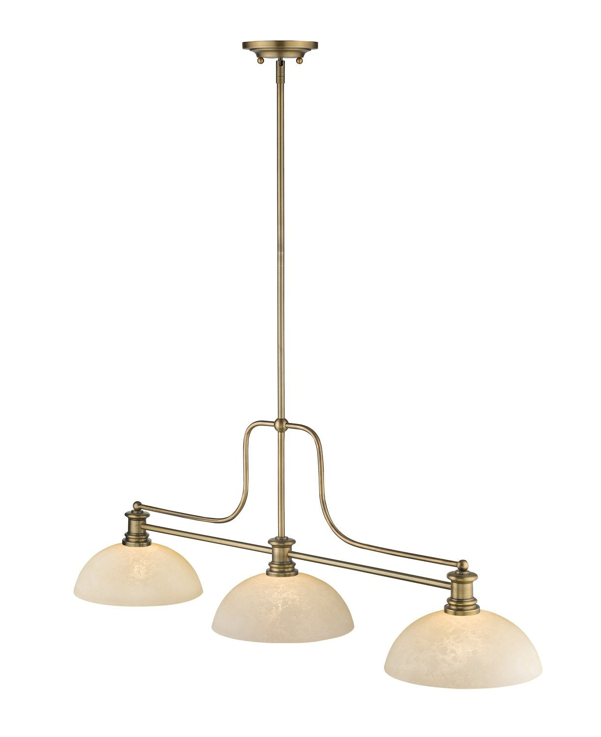 Z-LITE, MELANGE 3 LIGHT BILLIARD, LINEAR LIGHT