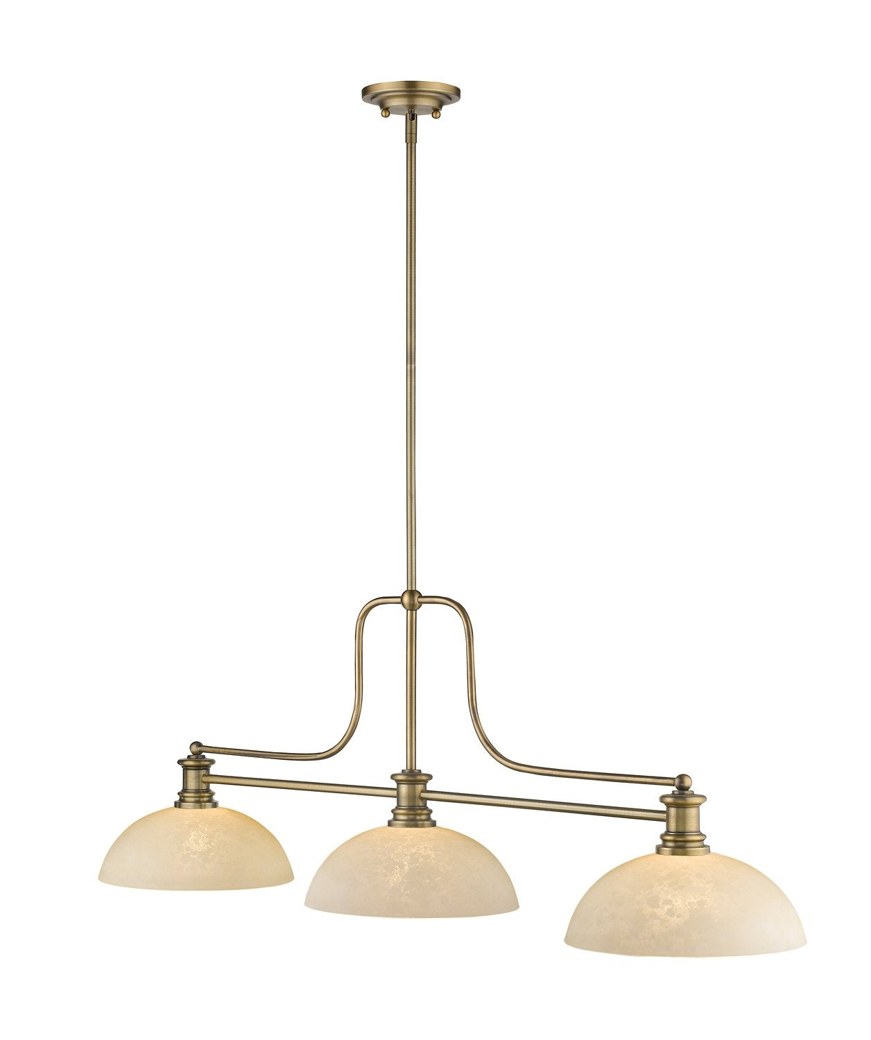 Z-LITE, MELANGE 3 LIGHT BILLIARD, LINEAR LIGHT