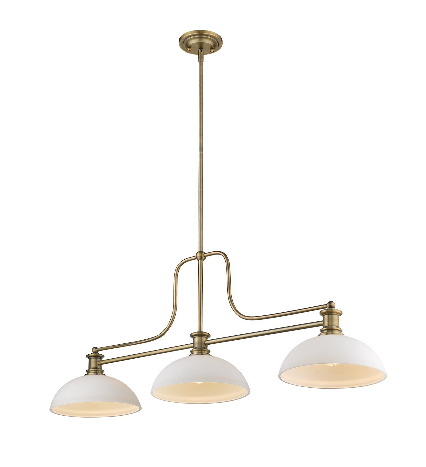 Z-LITE, MELANGE 3 LIGHT BILLIARD, LINEAR LIGHT