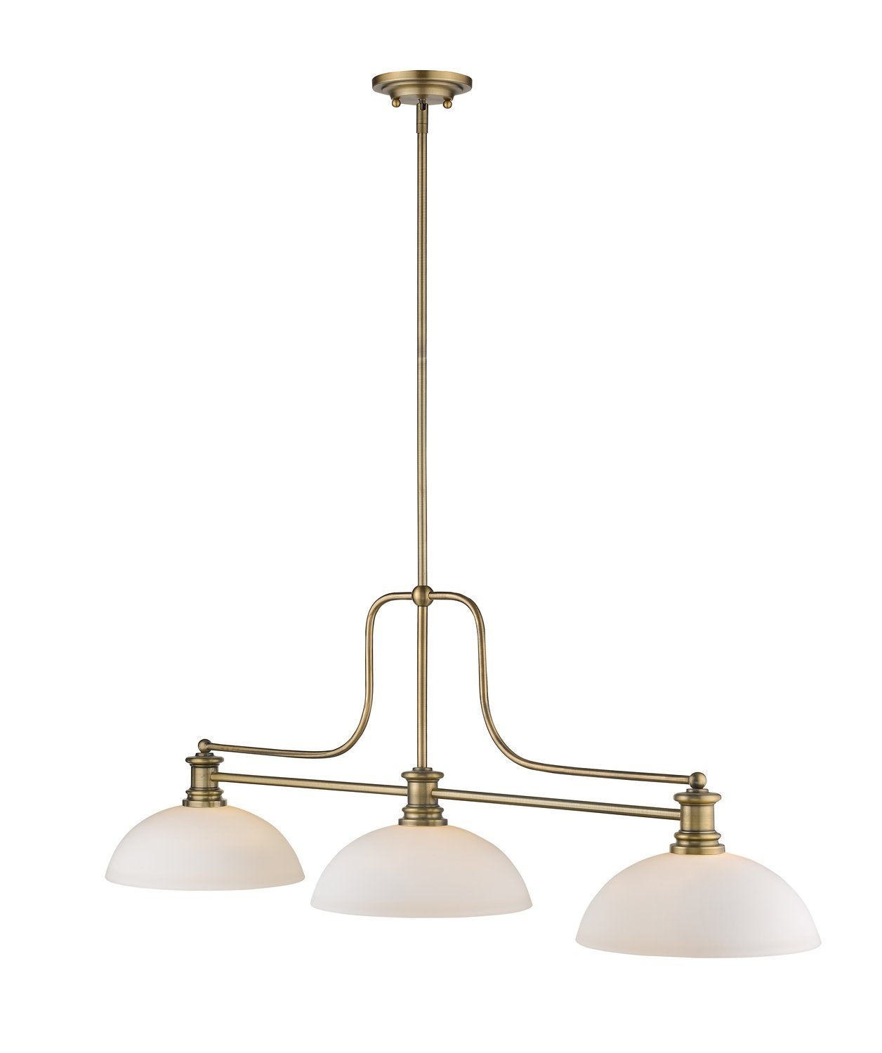 Z-LITE, MELANGE 3 LIGHT BILLIARD, LINEAR LIGHT
