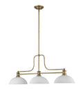 Z-LITE, MELANGE 3 LIGHT BILLIARD, LINEAR LIGHT