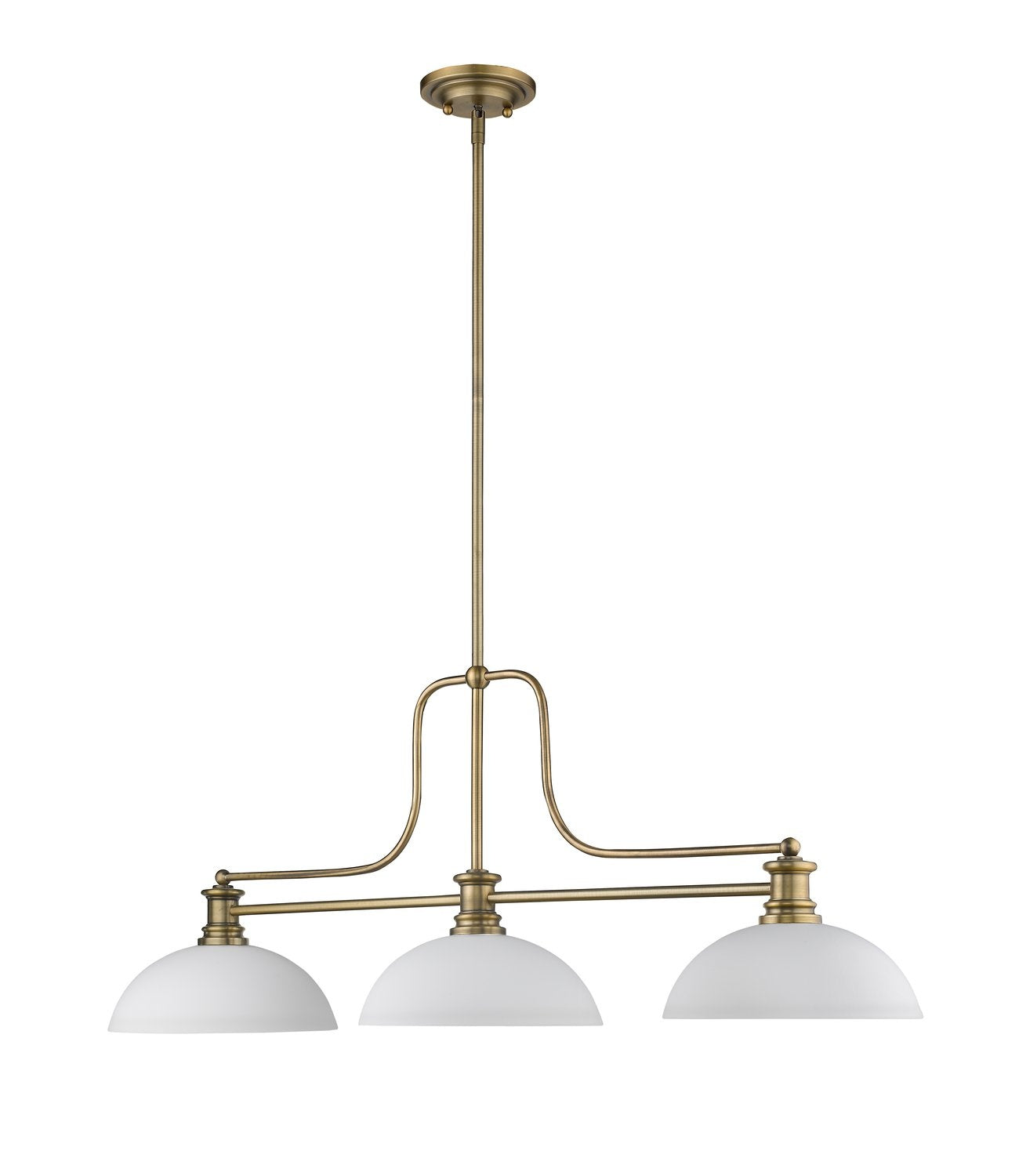 Z-LITE, MELANGE 3 LIGHT BILLIARD, LINEAR LIGHT
