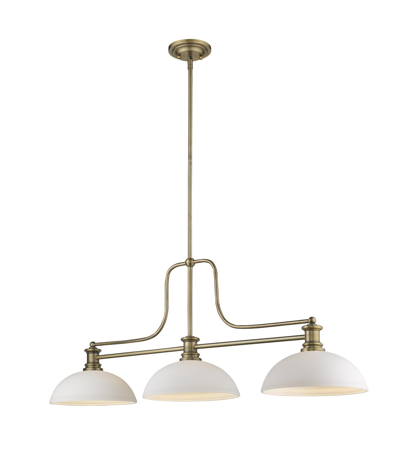 Z-LITE, MELANGE 3 LIGHT BILLIARD, LINEAR LIGHT
