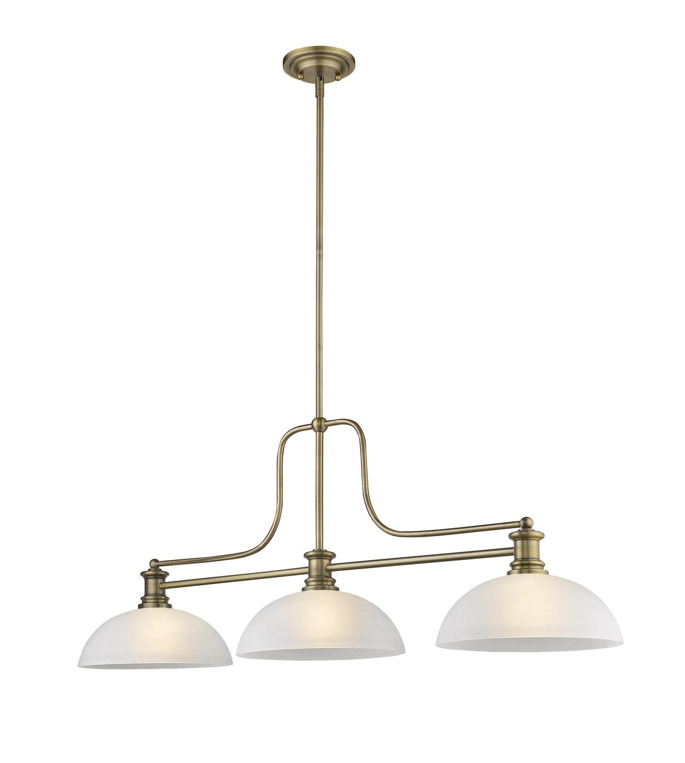 Z-LITE, MELANGE 3 LIGHT BILLIARD, LINEAR LIGHT
