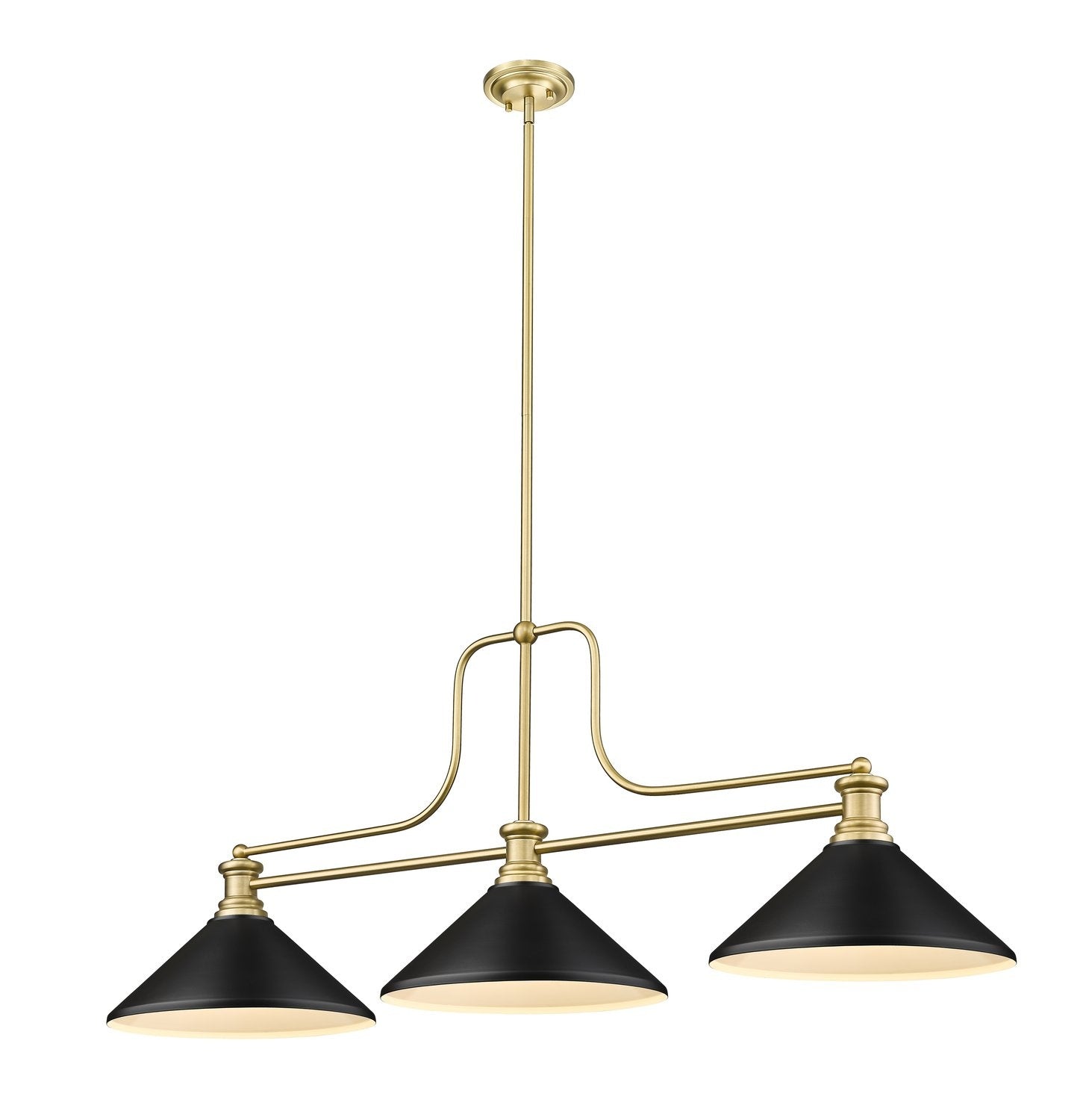 Z-LITE, MELANGE 3 LIGHT BILLIARD, LINEAR LIGHT