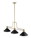 Z-LITE, MELANGE 3 LIGHT BILLIARD, LINEAR LIGHT