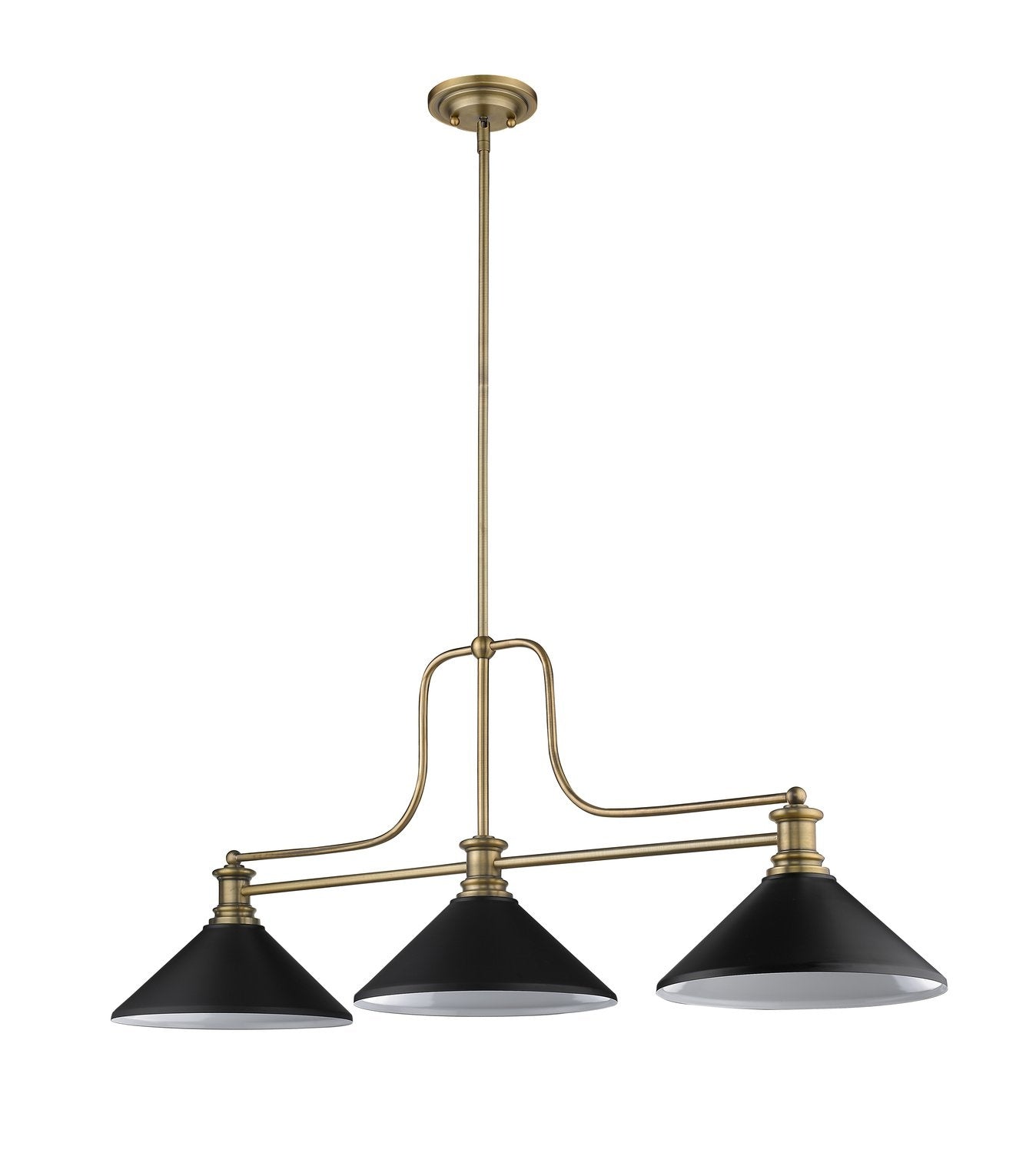 Z-LITE, MELANGE 3 LIGHT BILLIARD, LINEAR LIGHT