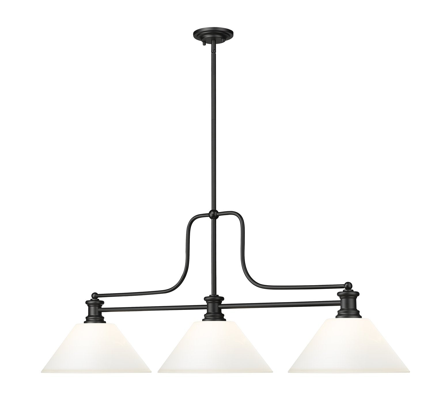 Z-LITE, MELANGE 3 LIGHT BILLIARD, LINEAR LIGHT