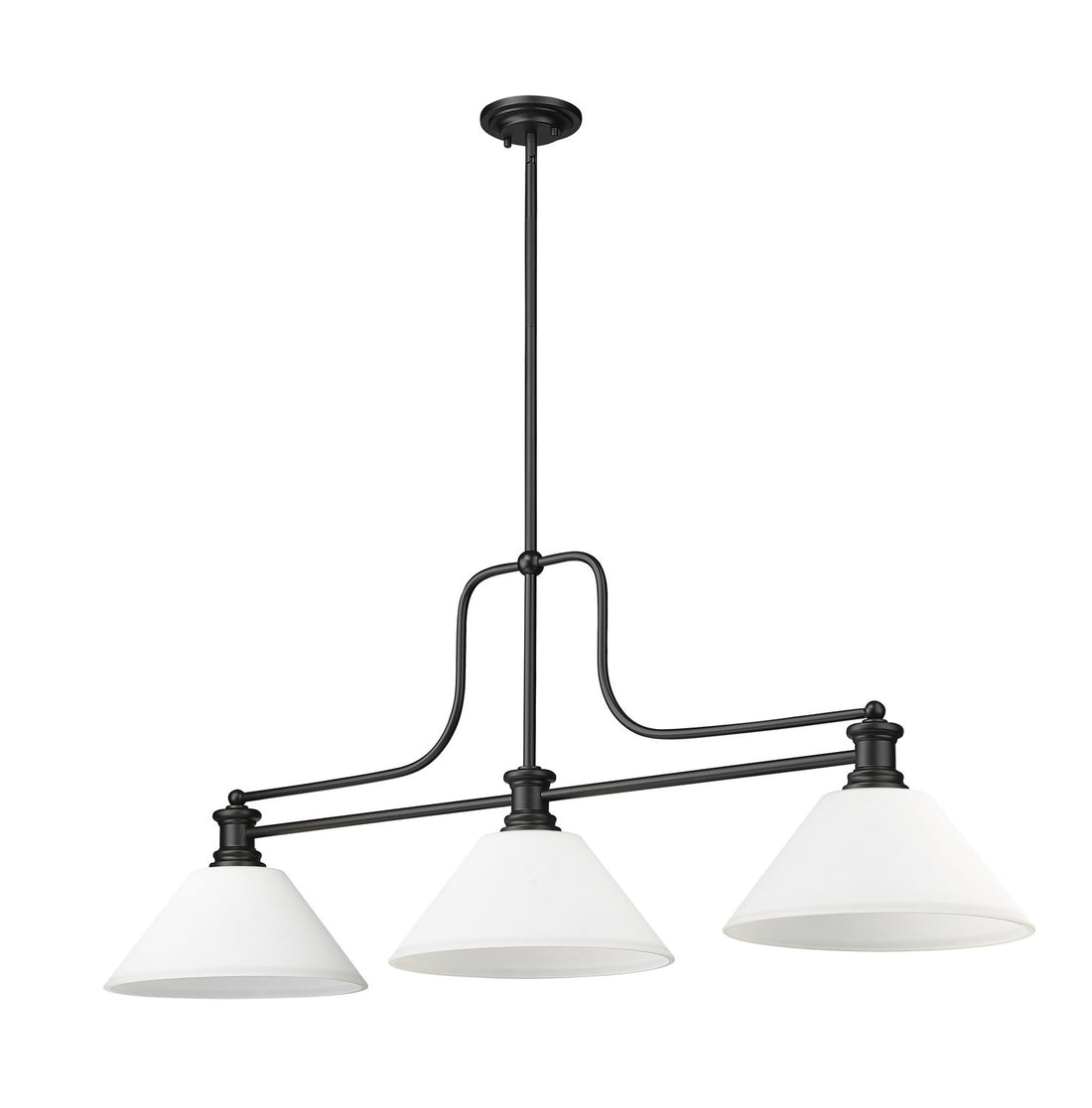 Z-LITE MELANGE BILLIARD | 725-3MB-AMO14