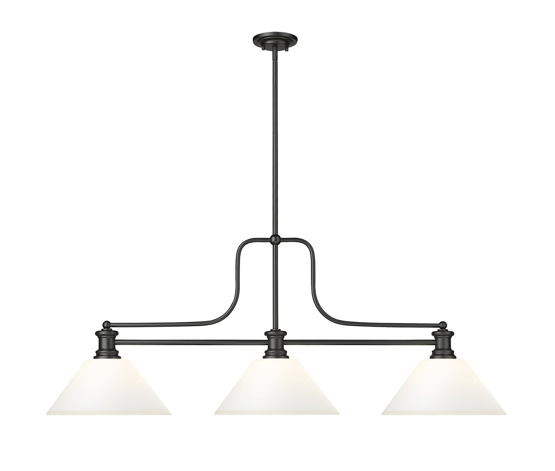 Z-LITE MELANGE BILLIARD | 725-3MB-AMO14