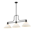 Z-LITE, MELANGE 3 LIGHT BILLIARD, LINEAR LIGHT