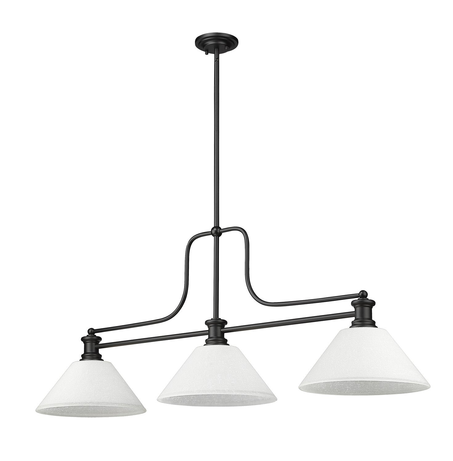 Z-LITE, MELANGE 3 LIGHT BILLIARD, LINEAR LIGHT