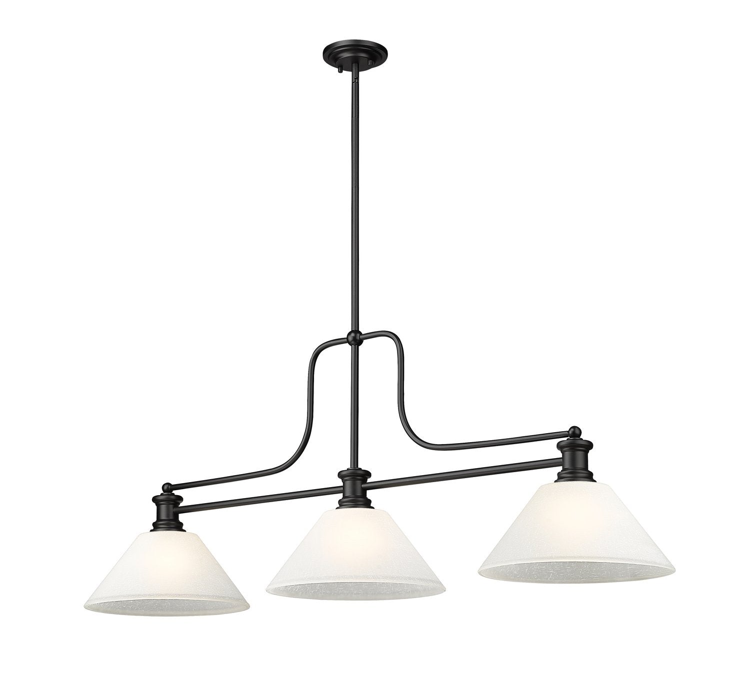 Z-LITE, MELANGE 3 LIGHT BILLIARD, LINEAR LIGHT