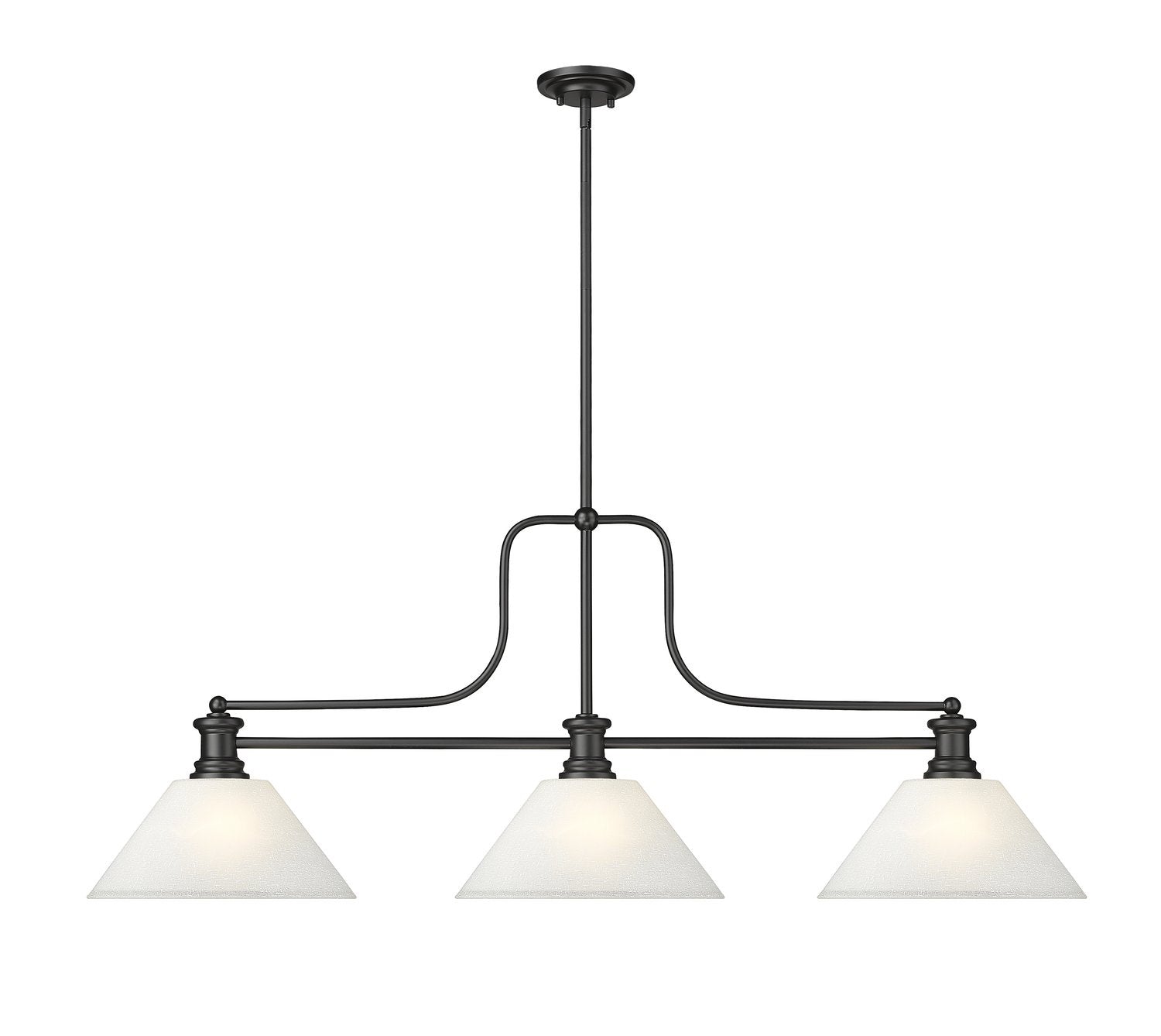 Z-LITE, MELANGE 3 LIGHT BILLIARD, LINEAR LIGHT