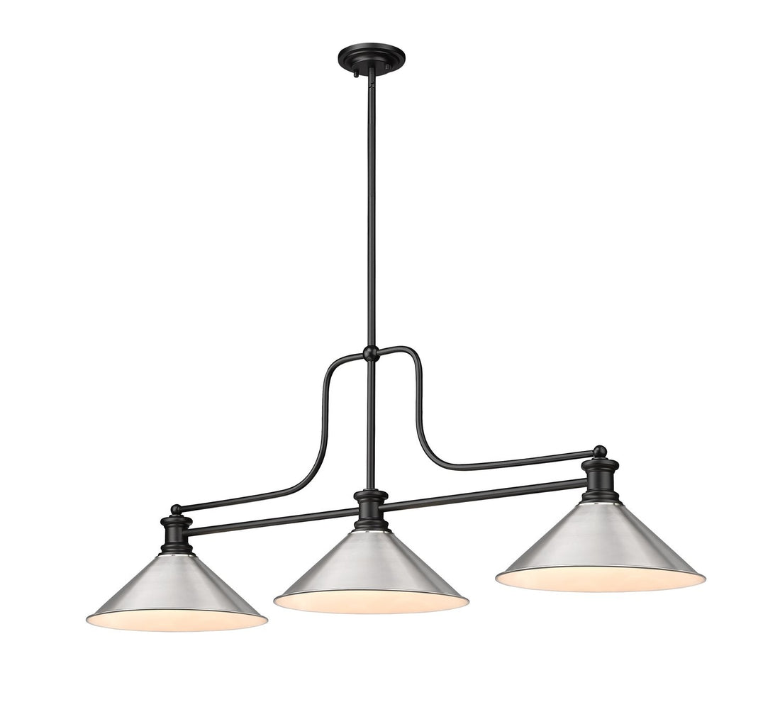 Z-LITE MELANGE BILLIARD | 725-3MB-BN15