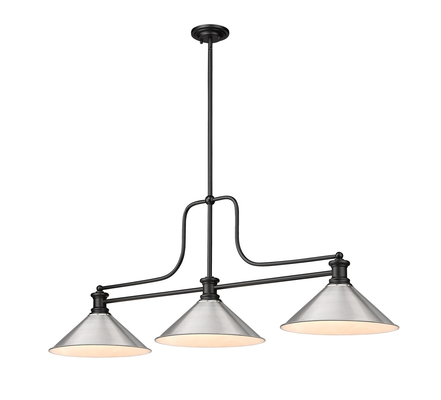 Z-LITE MELANGE BILLIARD | 725-3MB-BN15