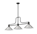Z-LITE, MELANGE 3 LIGHT BILLIARD, LINEAR LIGHT