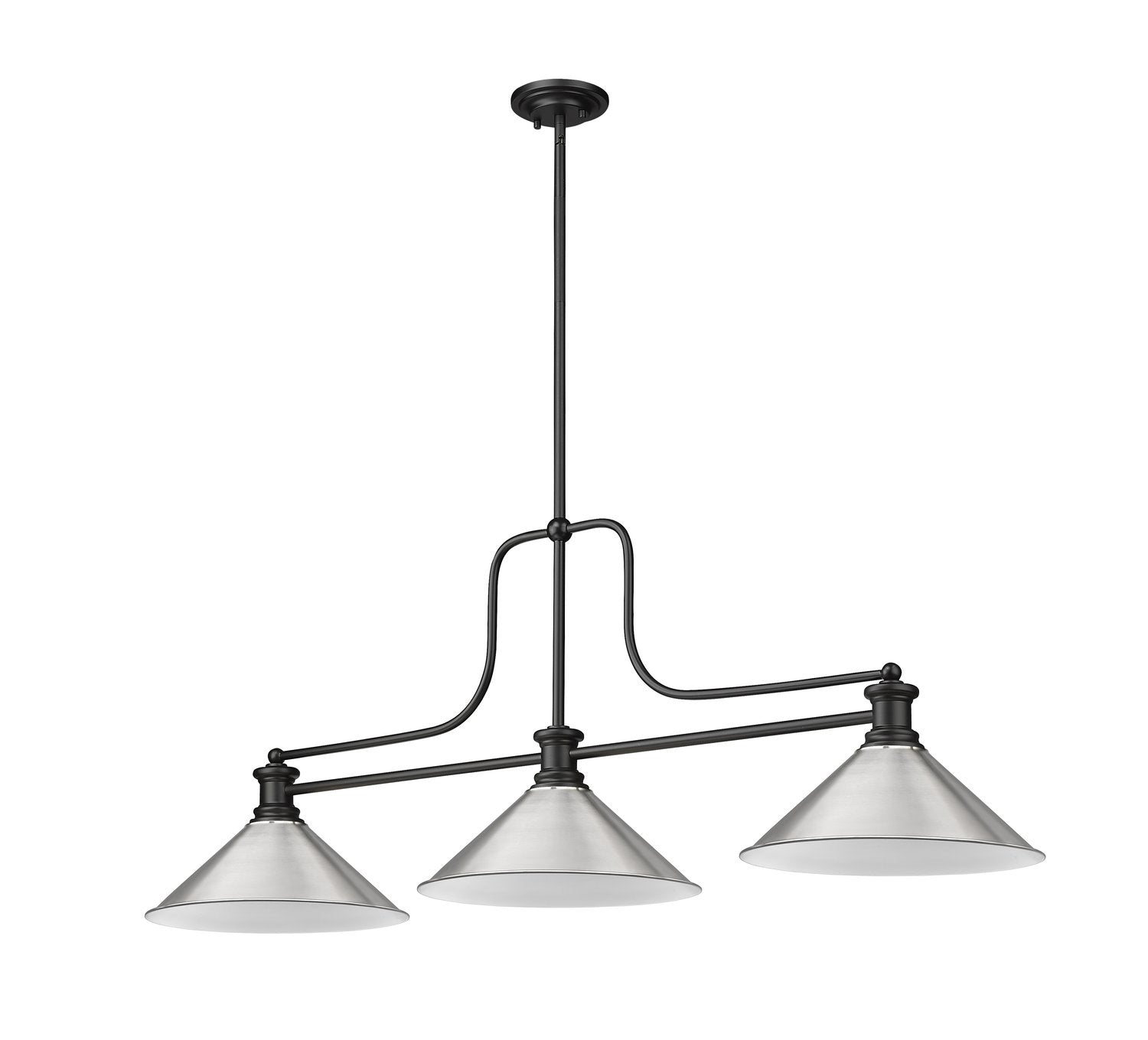 Z-LITE, MELANGE 3 LIGHT BILLIARD, LINEAR LIGHT