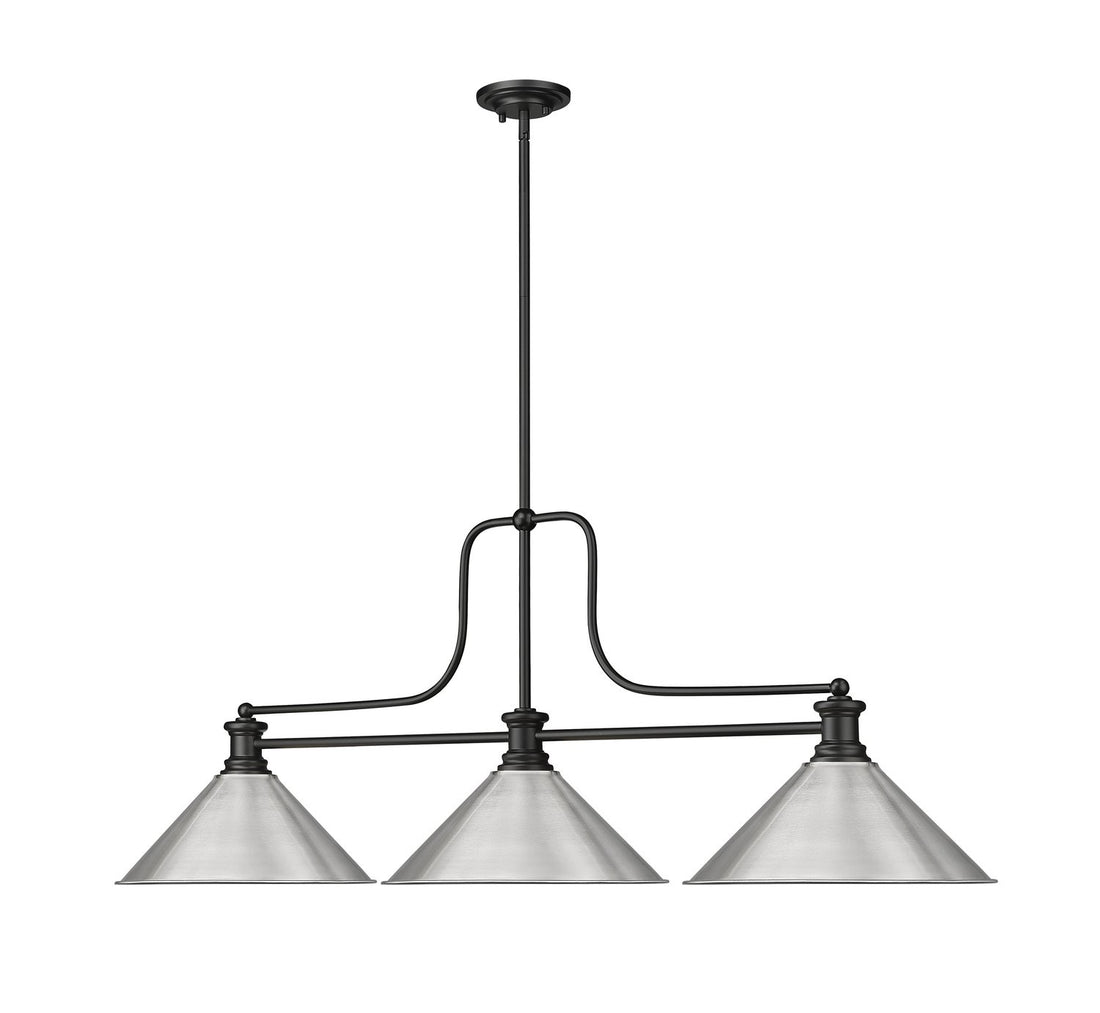 Z-LITE MELANGE BILLIARD | 725-3MB-BN15